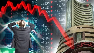 share market down