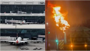 heathrow airport substation fire