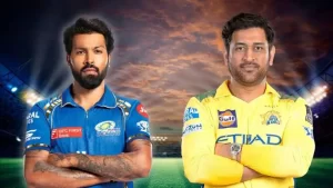 MI vs CSK IPL Match