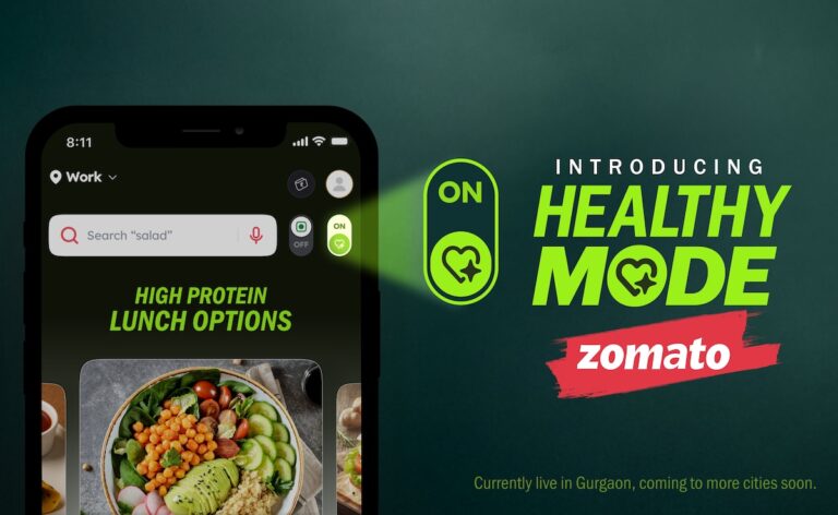 zomato healthy mode