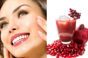 pomegranate benefits for face