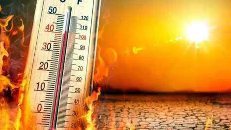 heavy sun heat waves